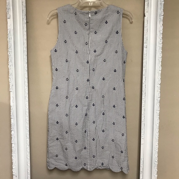 Cynthia Rowley Nautical seersucker dress - Picture 3 of 7